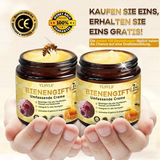 Hergestellt und versendet aus Deutschland  ⏰VLSVLS® Bienengift Hautregenerationscreme LETZTER TAG 80 % RABATT