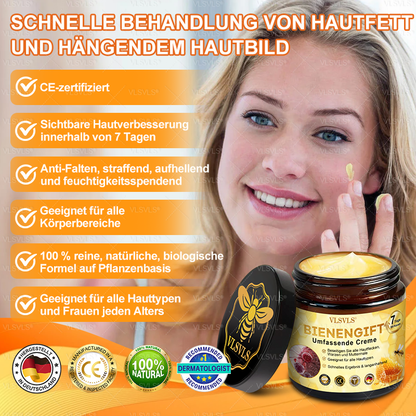 Hergestellt und versendet aus Deutschland  🧑‍⚕️🧑‍⚕️VLSVLS® Bienengift Hautregenerationscreme LETZTER TAG 80 % RABATT